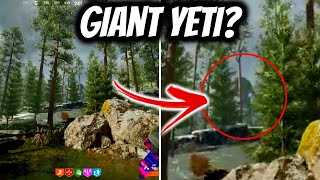 STRANGE GIANT YETI BOSS FOUND IN DIE MASCHINE EASTER EGG (Cold War Zombies Storyline/Mystery)