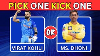 Pick One Kick One Cricket Players Edition | Cricket Quiz | World Cup 2024