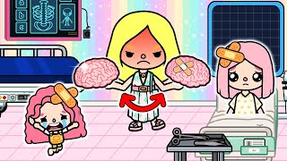 Bad Mom Forced Me To Switch My Brain With My Twinsis 🍑🍡 Sad Story I Toca Life Story I Toca Boca