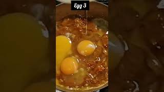 How To Make Indian street food egg bhurji recipe 😋 #shorts #youtubeshorts #shortvideo #youtuber