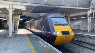 Cross Country Class 43 HST Departing Birmingham New Street