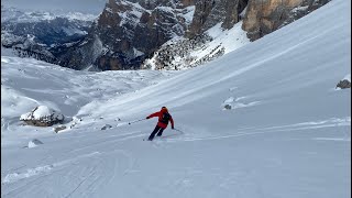 Scialpinismo a Cortina: forcella Grande del Lagazuoi