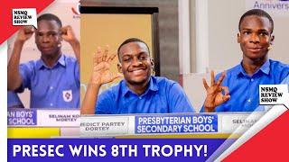 THIS IS HOW PRESEC LEGON WON THEIR 8th NSMQ 2023 TROPHY AGAINST ACHIMOTA SCHOOL OPOKU WARE SCHOOL