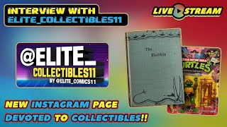 Interview with Elite Collectibles 11! The IG Sales Page that Sells ALL COLLECTIBLES!