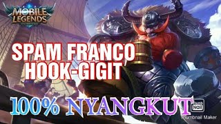 INI PENYEBAB FRANCO DI BAN TERUS DI RANKED! di tambah pake build dan emblem demage!!