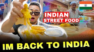 GOING BACK TO INDIA 2024 🇮🇳 STREET FOOD OVERLOAD