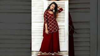 Stylish Ladies Red Dresses | Very Unique Designing