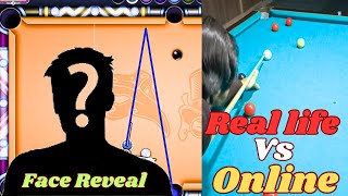 8 ball pool real life aim tool free 🤑 Gemini banter 8bp face reveal 😍 8bp real life vs online 🤑