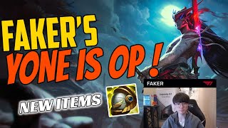 [Faker Streams] - Faker's YONE Is OP - Mid vs Anivia - Challenger Plays - New Items - Season 11