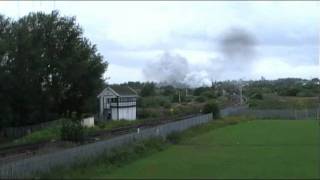 SCOTS GUARDSMAN ON THE COTTON MILLS EXPRESS 17/7/2010