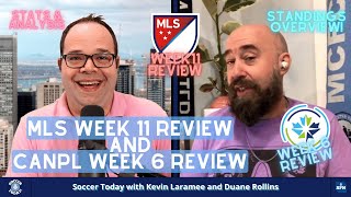 MLS and CanPL Weekend Review SCORES, STATS, STANDING & ANALYSIS - Soccer Today (May 16th, 2022)