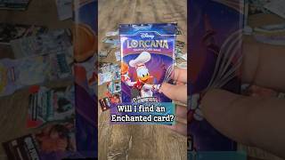 Enchanted hunt Opening Lorcana TCG Shimmering Skies pack #lorcana #lorcanatcg #lorcanacards #shorts