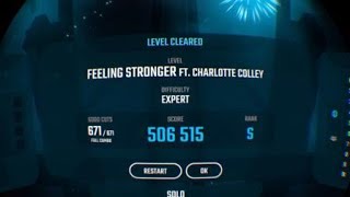 Beat Saber PSVR Feeling Stronger S Full Combo