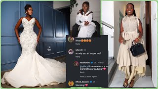 Fella Makafui blasted her schoolmate for asking of her ex boyfriend afta circulation of her wedding