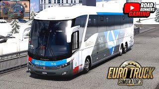 Ets2 1.51 bus | New G7 Volvo Marcopolo 6x2 Bus | Iceland Green sceneries | Euro Truck Simulator 2