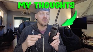 Uniden PRO401HH Handheld CB Radio Review PLUS TRICK FOR BETTER RECEPTION!