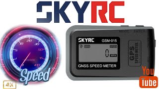 Ⓜ️ SKYRC GPS SPEEDOMETER