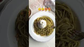 Green Noodles😋||Noodles lovers||#youtubeshorts #trendingvideo A.N foodie blogger