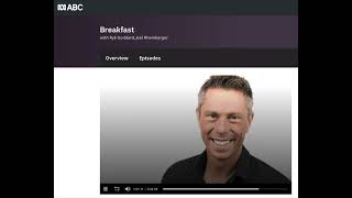 ABC Radio Interview 23rd March 2021