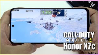 Honor X7c Call of Duty Mobile Gaming test CODM | Snapdragon 685, 120Hz Display