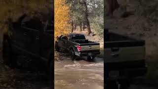 F-150 and Jeep Cherokee River Crossing!