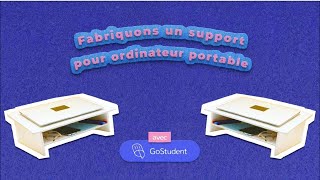 Et si on bricolait ? C'est facile ! Fabriquons un support pour ordinateur portable