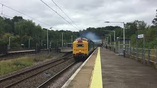 class 55013 & 47813 touring the east coast main line