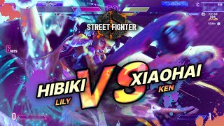 SF6 → Hibiki (Lily) vs XiaoHai (Ken) - Street Fighter 6