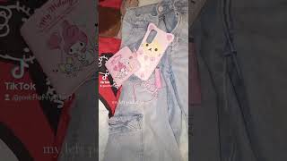 my left pocket vs my right pocket 😍 #hellokitty #sanrio #kawaii #cutecore #viral #mynelody #cute