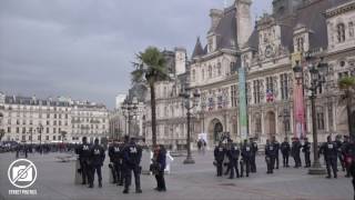 Manif surprise #NiLePenNiMacron à Paris - 28/04/17