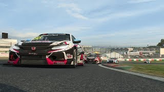 RaceRoom Esports WTCR Round 5 Suzuka Division 4 Honda Civic TCR - My Race Highlights