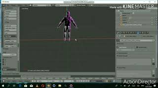 blender animatsiyalangan skletni modelga birlashtirish