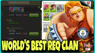 Get 24x7 Unlimited troops in the #1REQ N GO CLAN # 8P2QGO8P | clash of clans✓january/Febuary season!