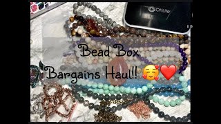 Bead a box Bargains Haul!! 😃