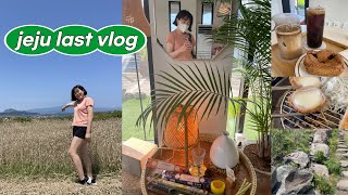 KOREA VLOG (EN)ㅣJeju island travel LAST vlog /mini island Gapa-do, Korean seafood, cafe, Yeondon