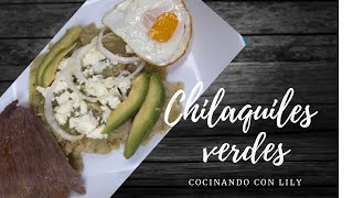 Como hacer chilaquiles verdes