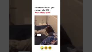 My Sunday Plan🤣😴🥱 #memes #memesdaily #funnyshorts #funny #funnyvideo #meme #memer #lol #memeoftheday