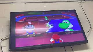 M&S at the Beijing 2008 Olympics Dr. Eggman loses to Mario in Table Tennis