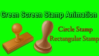 Green Screen Stamp Animation