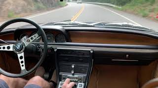 1973 BMW 3.0 CSi Driving 2