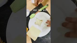 EGG PUFF FOLDING TECHNIQUE