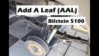 2021 Toyota Tacoma Rear Lift - Add A Leaf & Bilstein 5100