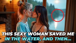 I Want to Be Intimate with This Sexy Woman in the Water... Lesbian Story