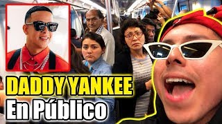 Lo mejor de (ANUEL AA , DADDY YANKEE, TU SICARIA, CHINA etc) - PARODIA CANTO EN PUBLICO EN EL TREN