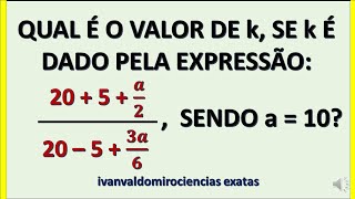 Expressão Numérica. Matemática. Prof. Ivan Valdomiro.