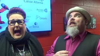 Big Daddy Taz and Sharon Matthews And Mental Health at the 2017 crackup festival