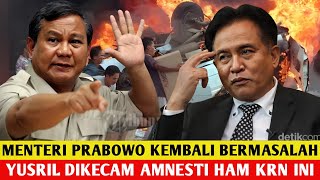 Geger.! Menteri Prabowo Kembali Bermasalah, Yusri Digugat Amnesti Internasional Karena Lakukan Ini