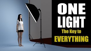 One Light Portrait Photography