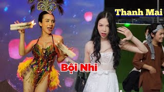 Bội Nhi Thanh Mai hóa thân Hằng Nga ghẹo chú cuội đêm trung thu | Bội Nhi Vlog