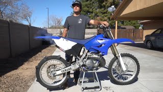 Yamaha YZ250 Scalvini Exhaust Sounds Test & Install